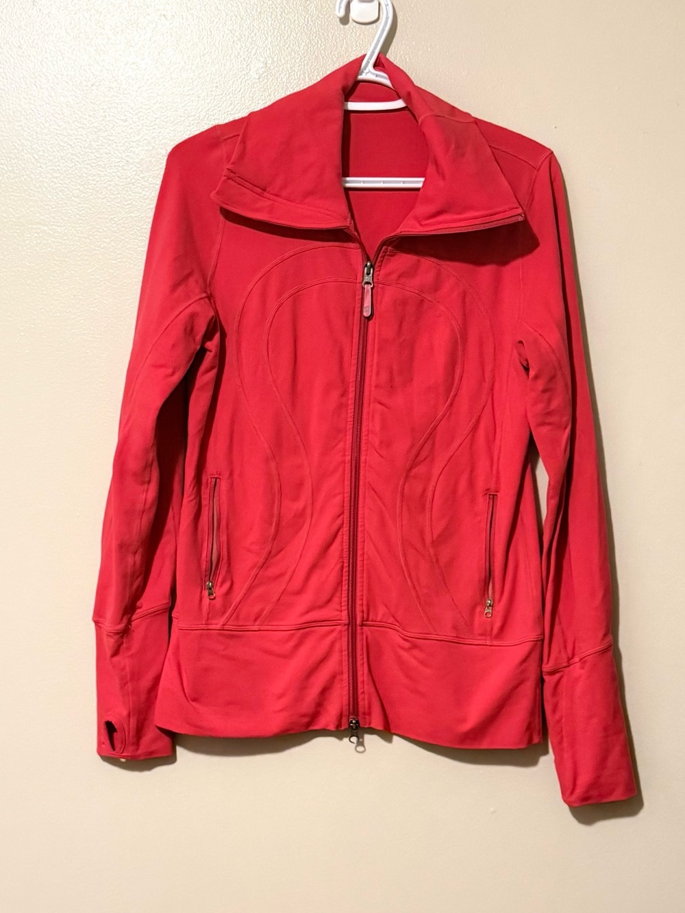 lululemon athletica Pink Full-Zip Jacket